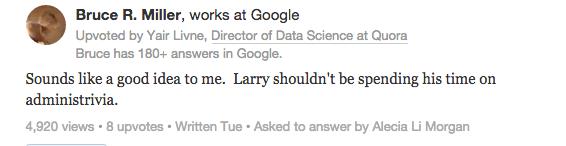 quora google larry admin