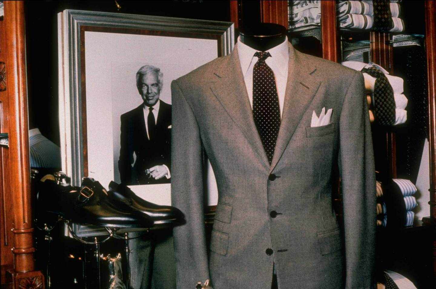Ralph's new Purple Label: "mostly handmade" suits selling for up to $2,500.