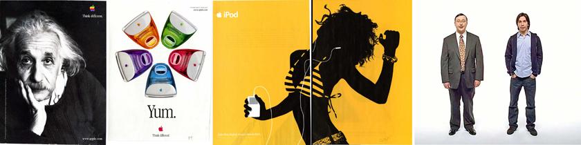 Jobs conceives of himself as the company's creator-in-chief. His artistic sensibility extends to everything Apple does, including its memorable advertising campaigns.
