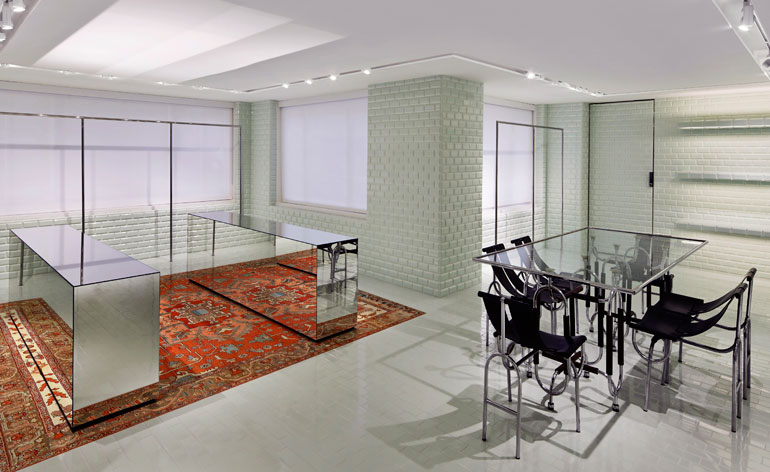 Coinciding with the 10th anniversary of Ricardo Tisci’s tenure at the helm of Givenchy, the Madison Avenue boutique is a testament the brand's prowess.