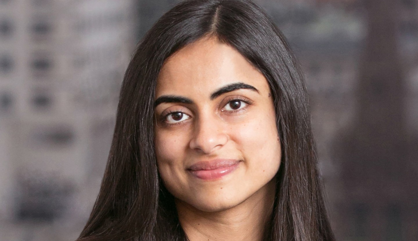 Dhivya Suryadevara, GM vice president, Finance and Treasurer