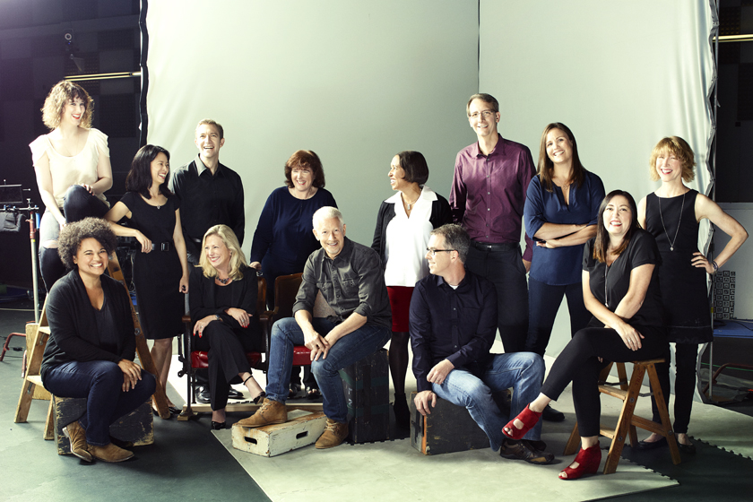 Kathleen Kennedy's executive team photographed at Lucasfilm in San Francisco, August 2015.