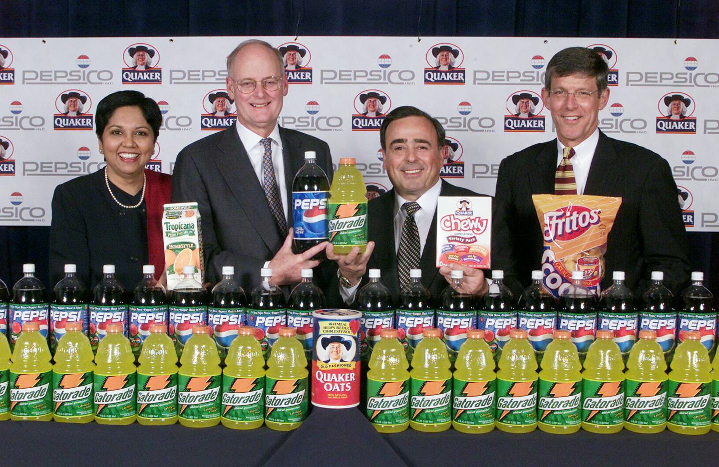 PepsiCo, Inc., of Purchase, NY, has reached an agreement December 4, 2000 to acquire The Quaker Oats..