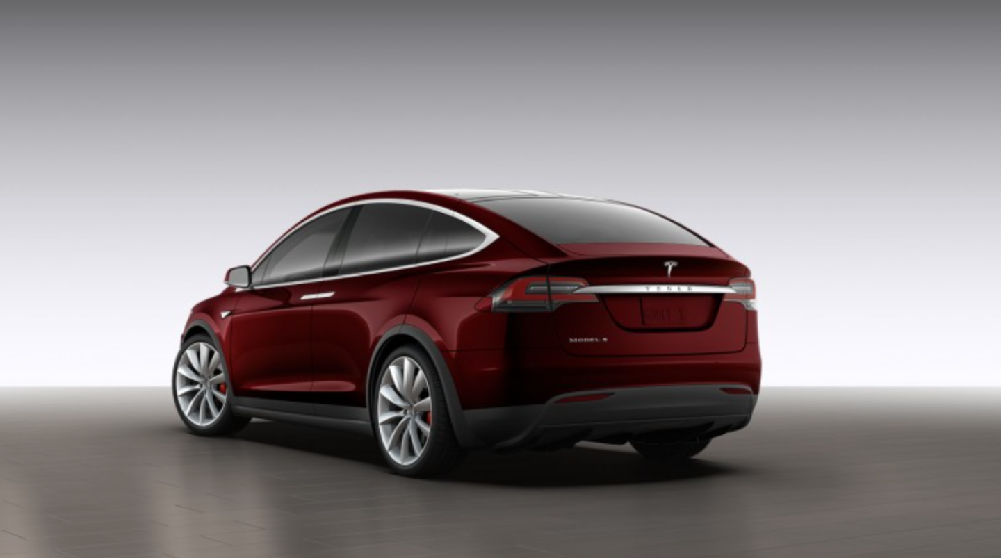 Tesla' Model X.