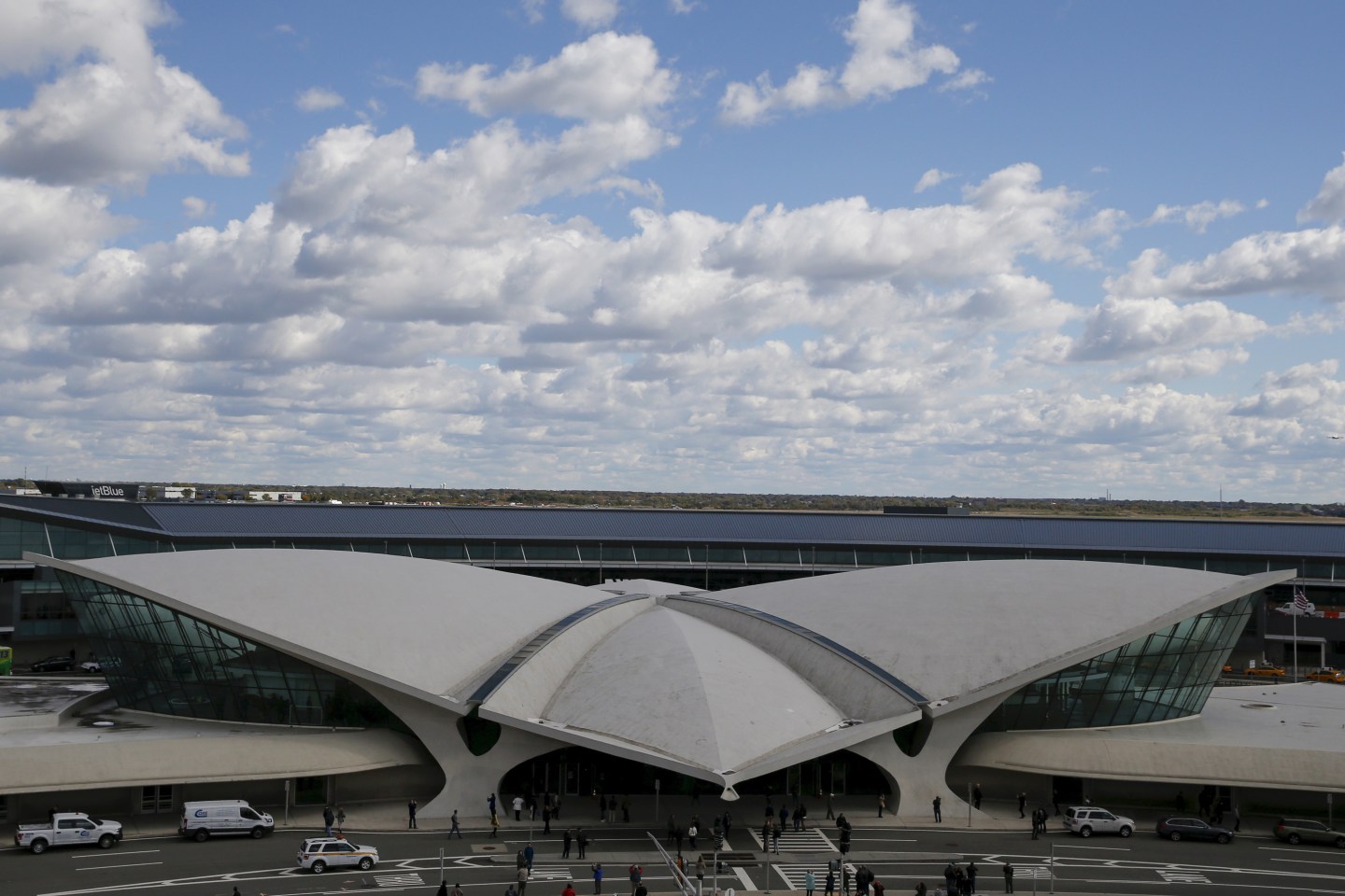 Trans World Airlines Flight Center is seen at John F. Kennedy Airport in the Queens borough of New York
