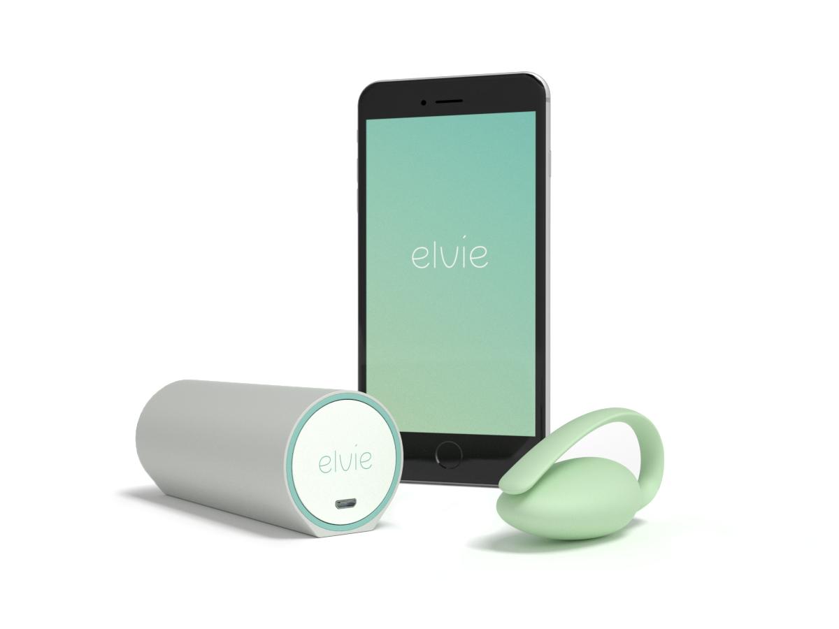 The Elvie, created by women's wearable tech company Chiaro, is a fitness tracker for the pelvic floor