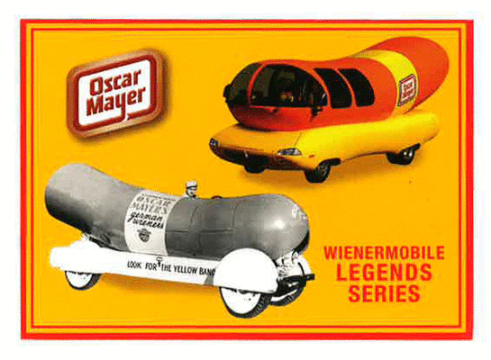 Oscar Mayer weinermobile gif