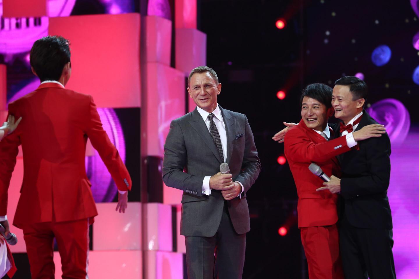 2015 Tmall 11.11 Global Shopping Festival Party In Beijing Water Cube