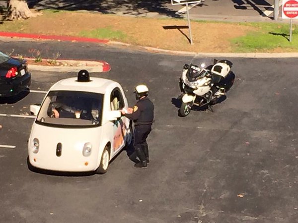 google and police officer