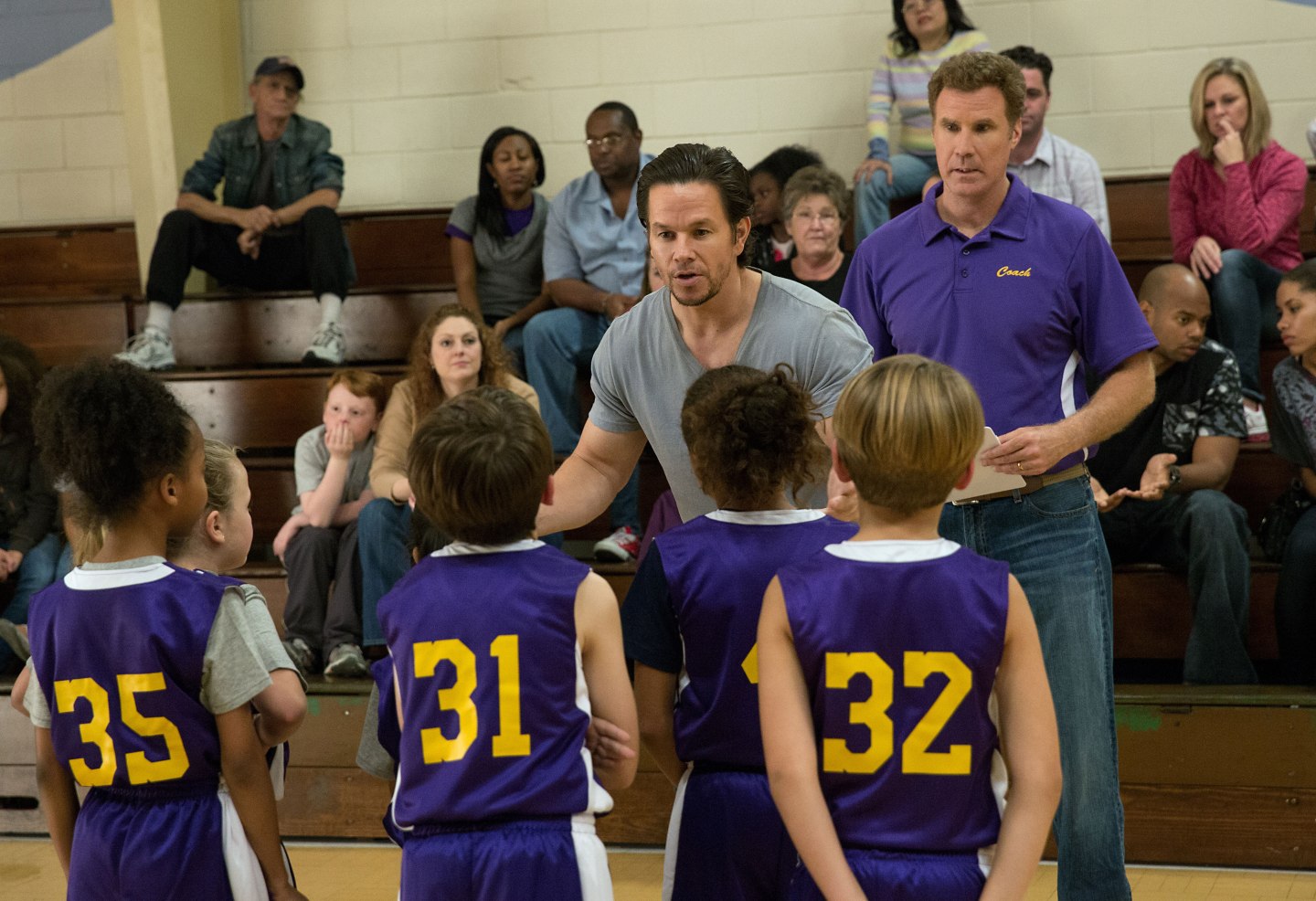 Mark Wahlberg and Will Ferrell in Daddy's Home.