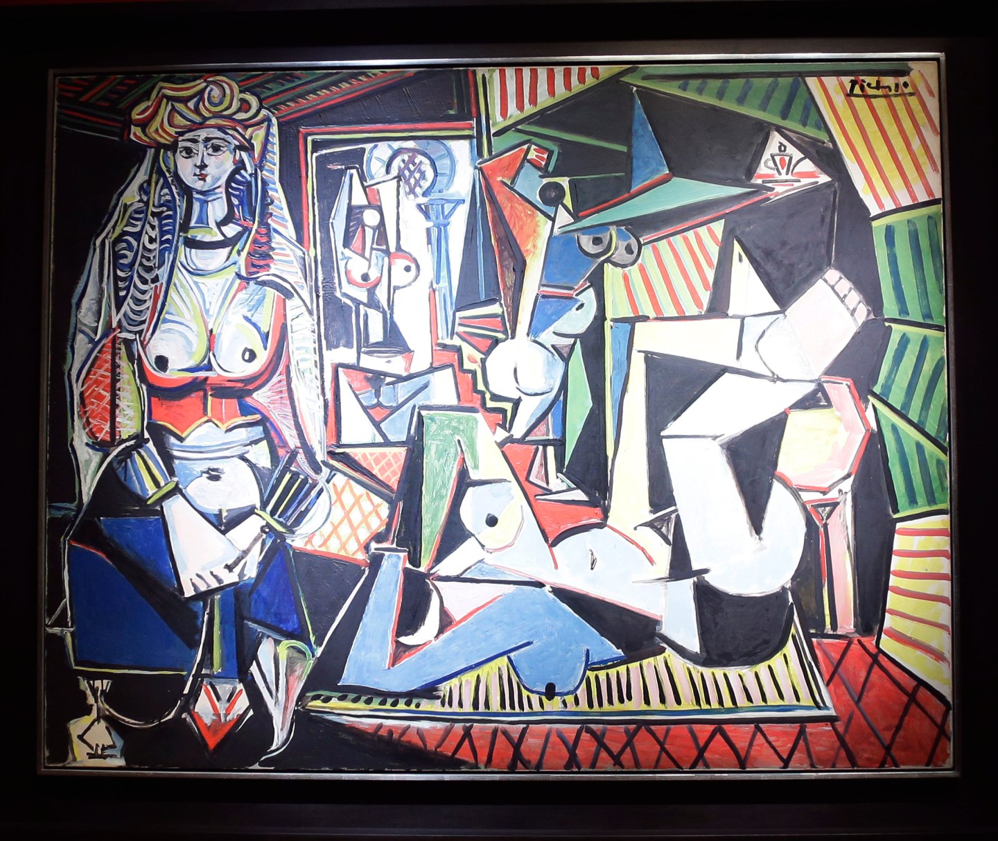 Pablo Picasso's painting 'Les femmes d'Alger