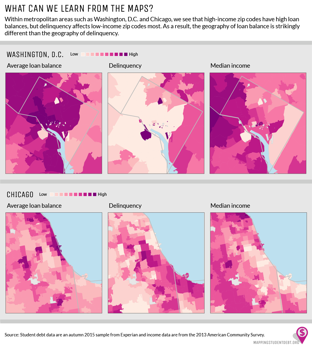 geography of student loans