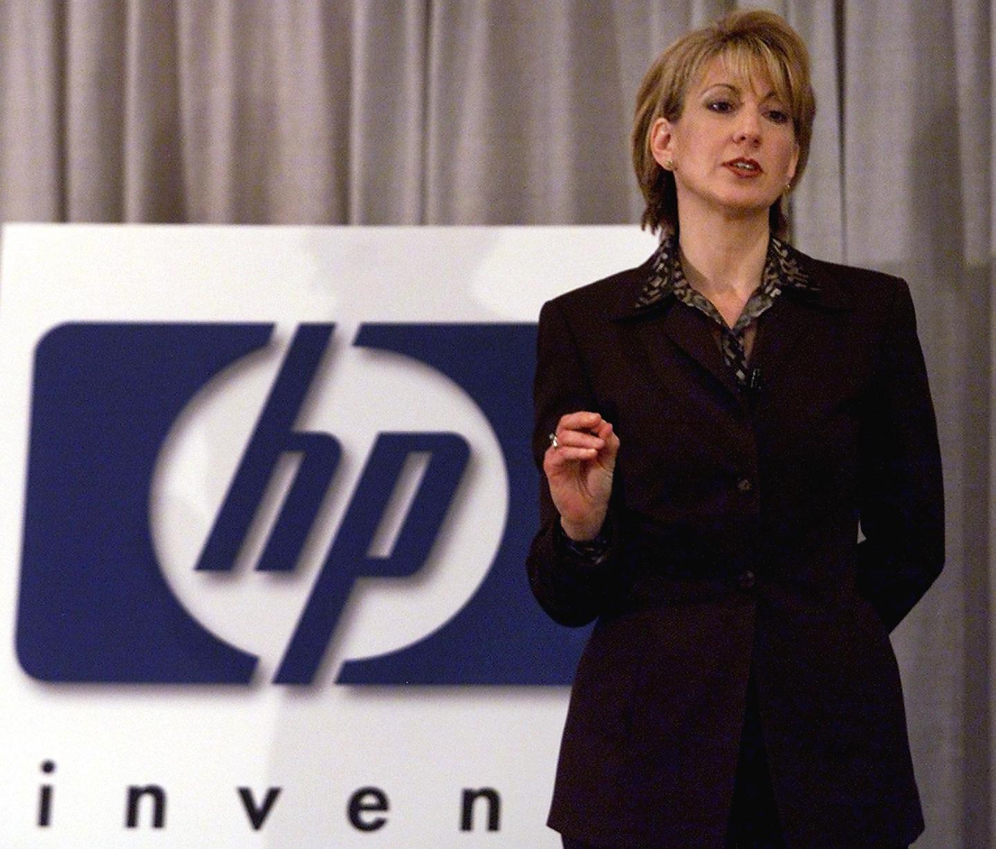 Carly Fiorina, CEO and president of Hewlett-Packar