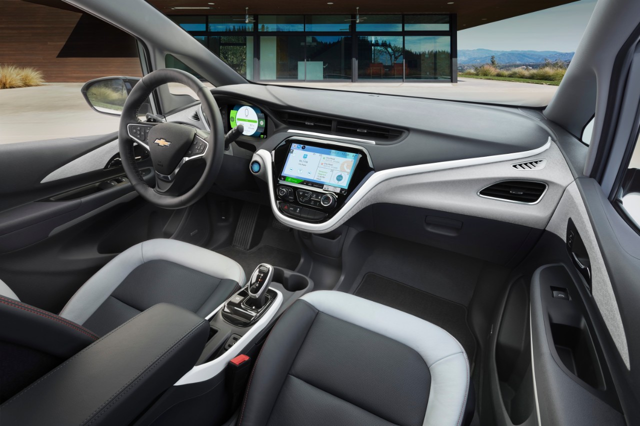 GM Chevrolet Bolt EV interior