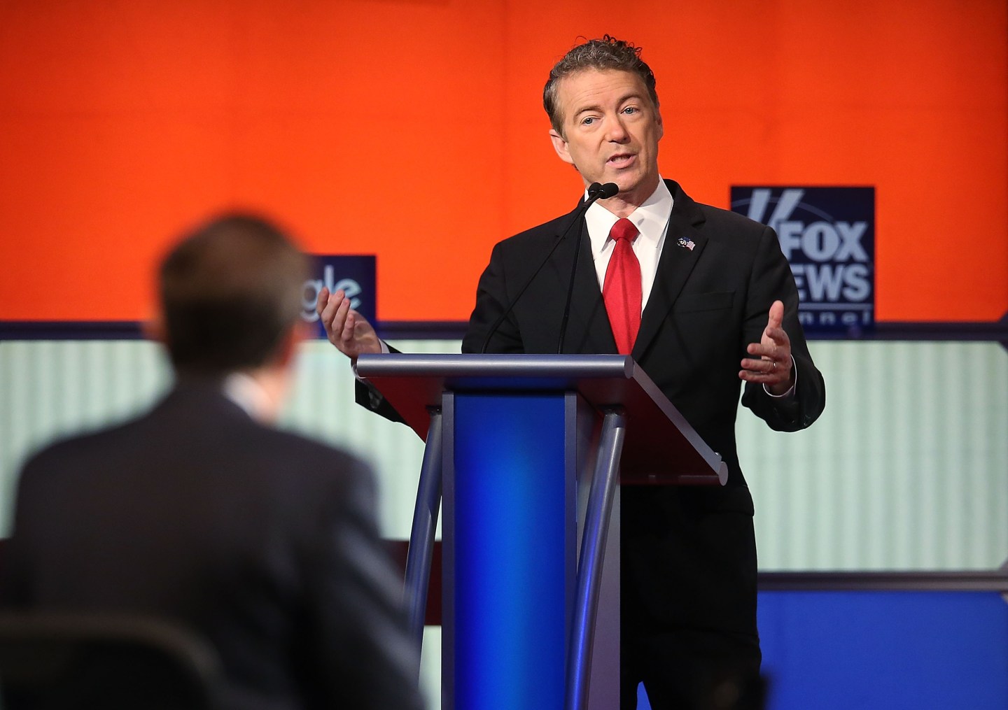 Republican Presidential Candidates Debate In Iowa Days Before State's Caucus