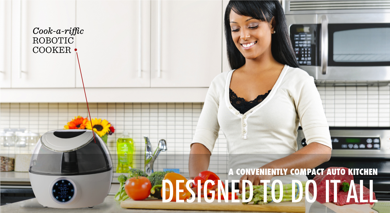 Gourmia Robotic Cooker