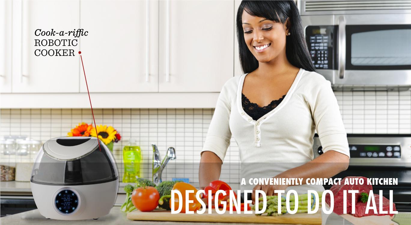 Gourmia Robotic Cooker