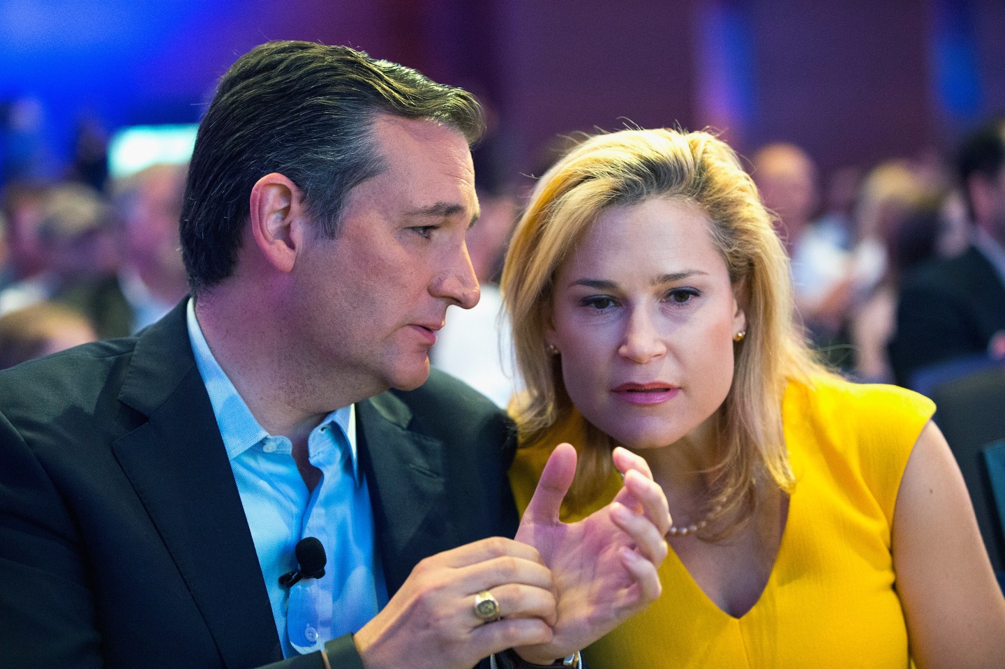 Ted Cruz and wife Heidi Nelson Cruz