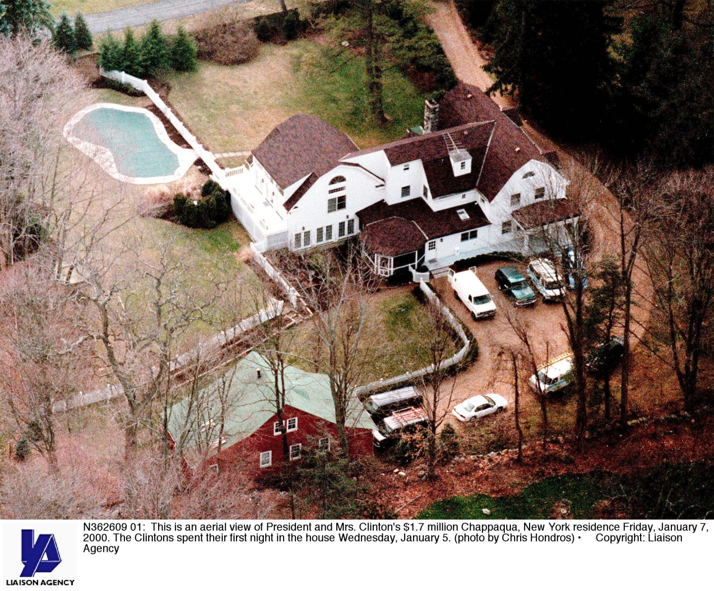 President and Mrs. Clinton's $1.7 million Chappaqua, New York residence