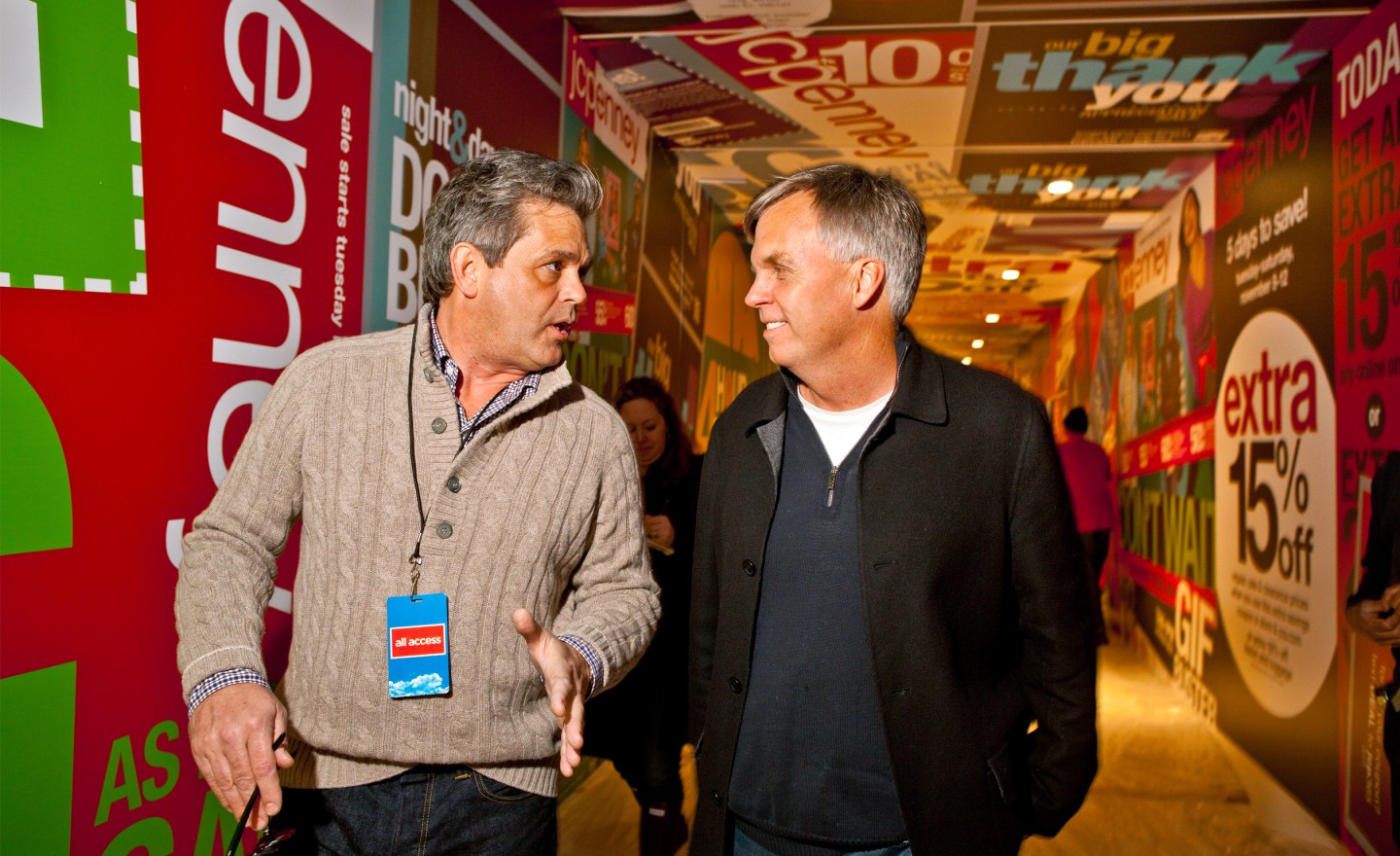 Ron Johnson, Michael Francis, J. P. Penney