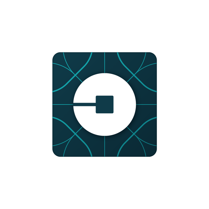 Uber's new "bit" logo.