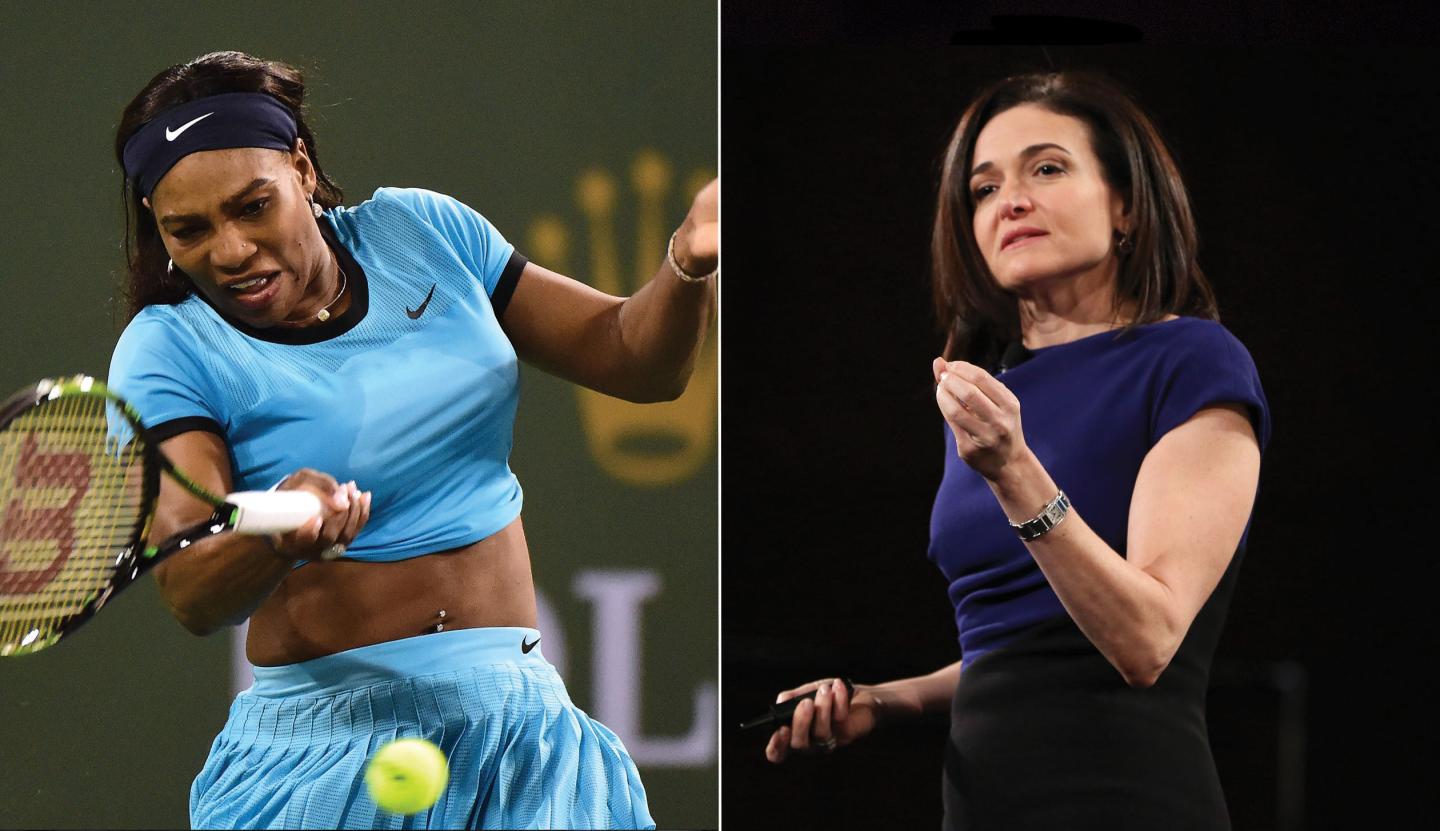 Serena Williams Sheryl Sandberg split
