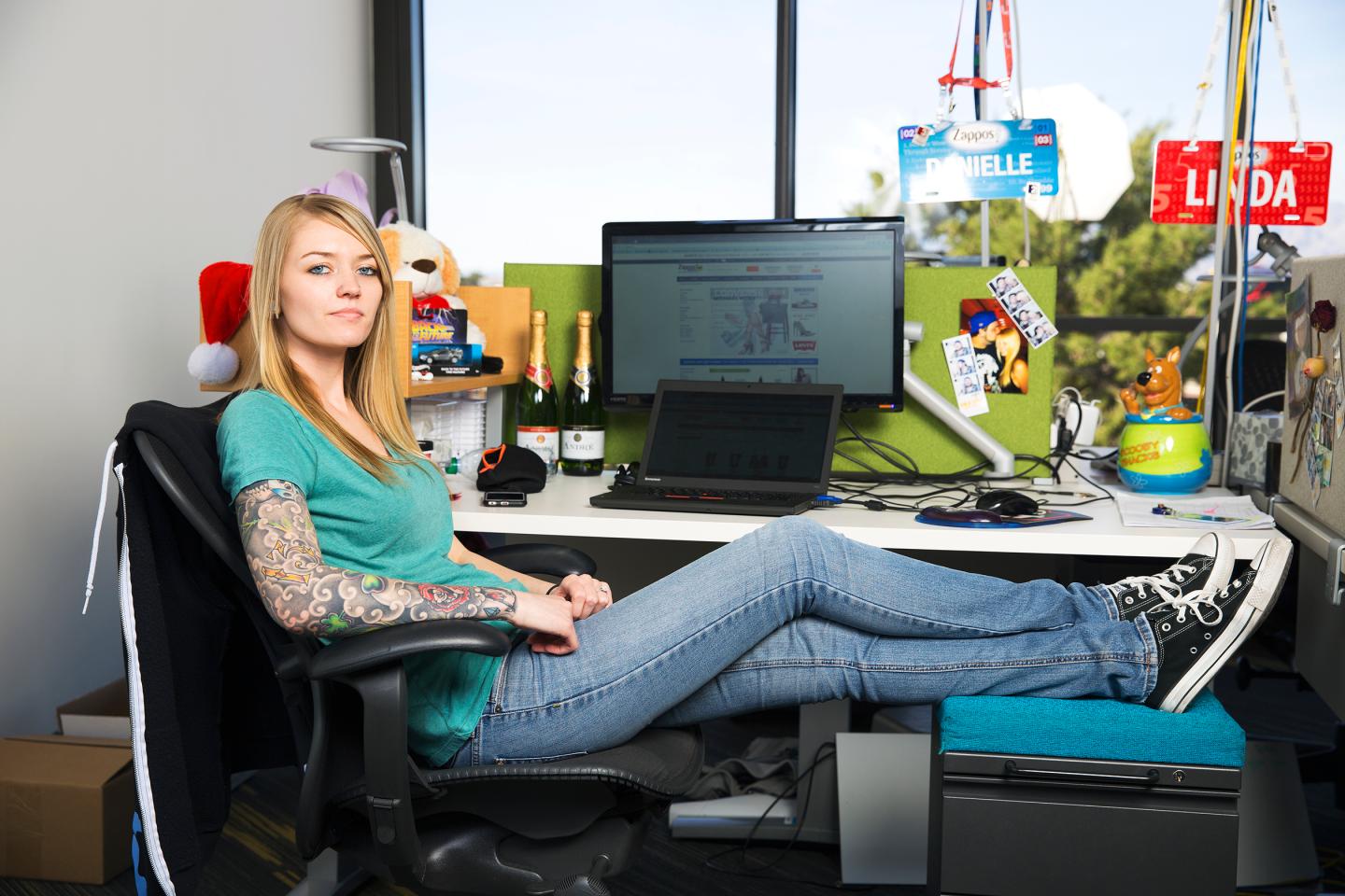 “The structure of the meetings [in holacracy] forces each person to … say what they want,” says Zapponian Danielle Kelly.