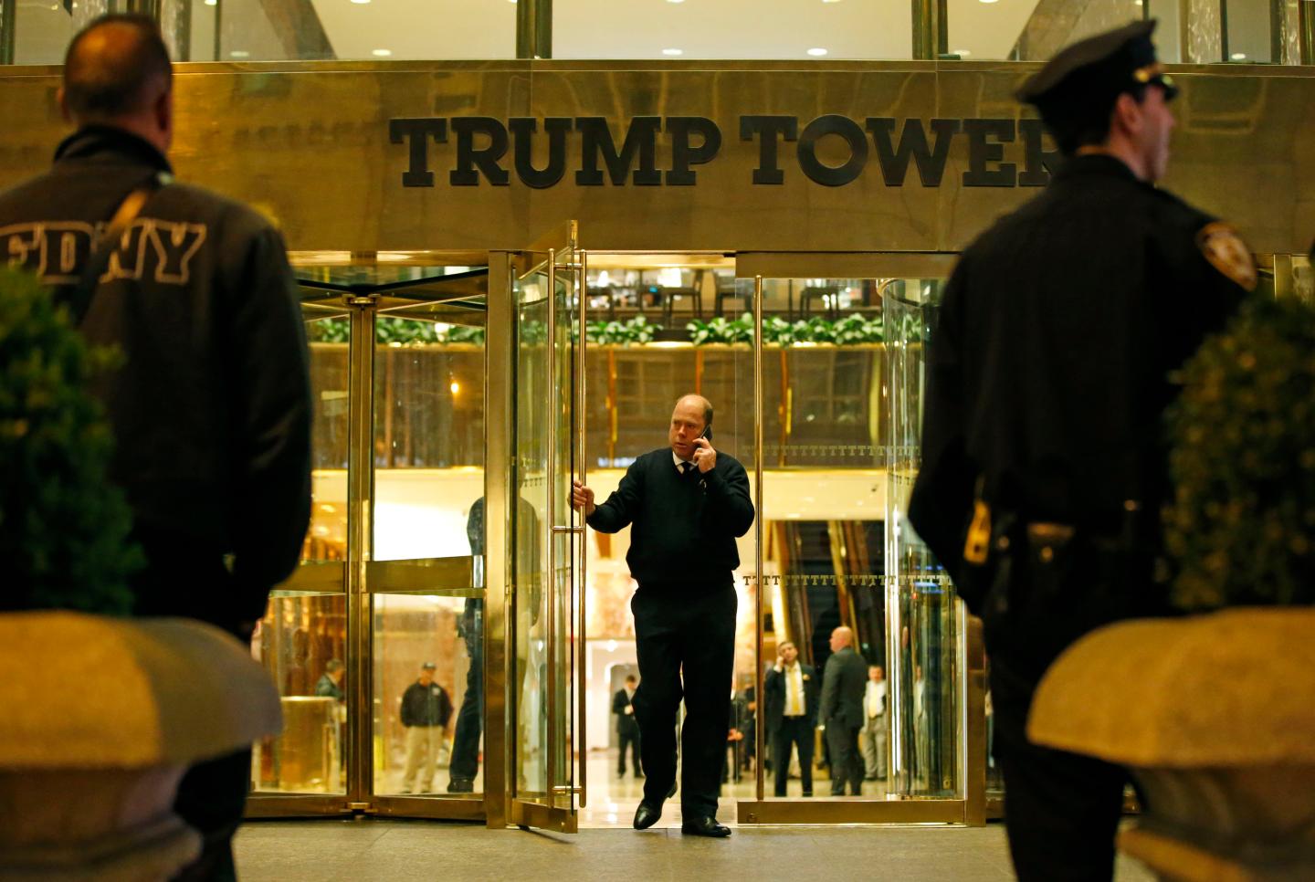 APTOPIX Trump Tower Suspicious Powder