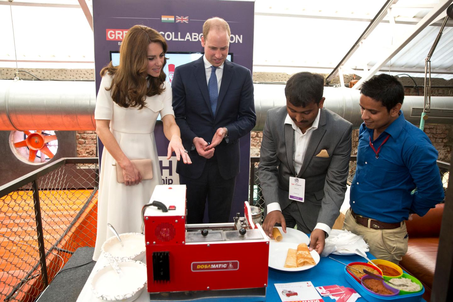 The Duke & Duchess Of Cambridge Visit India & Bhutan - Day 2