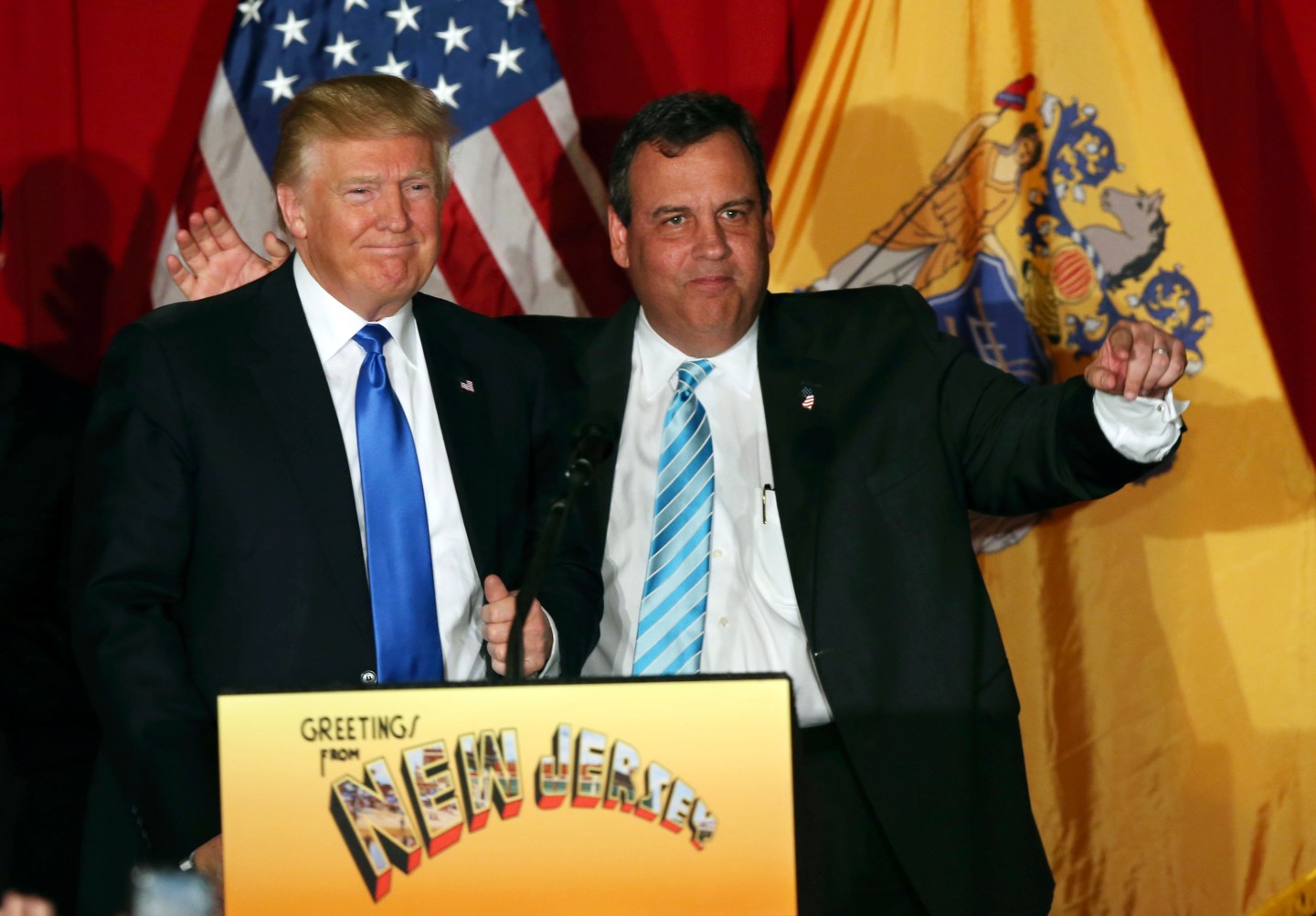 Donald Trump, Chris Christie