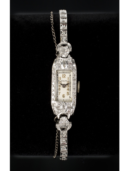 Marilyn Monroe's platinum-and-diamond cocktail watch