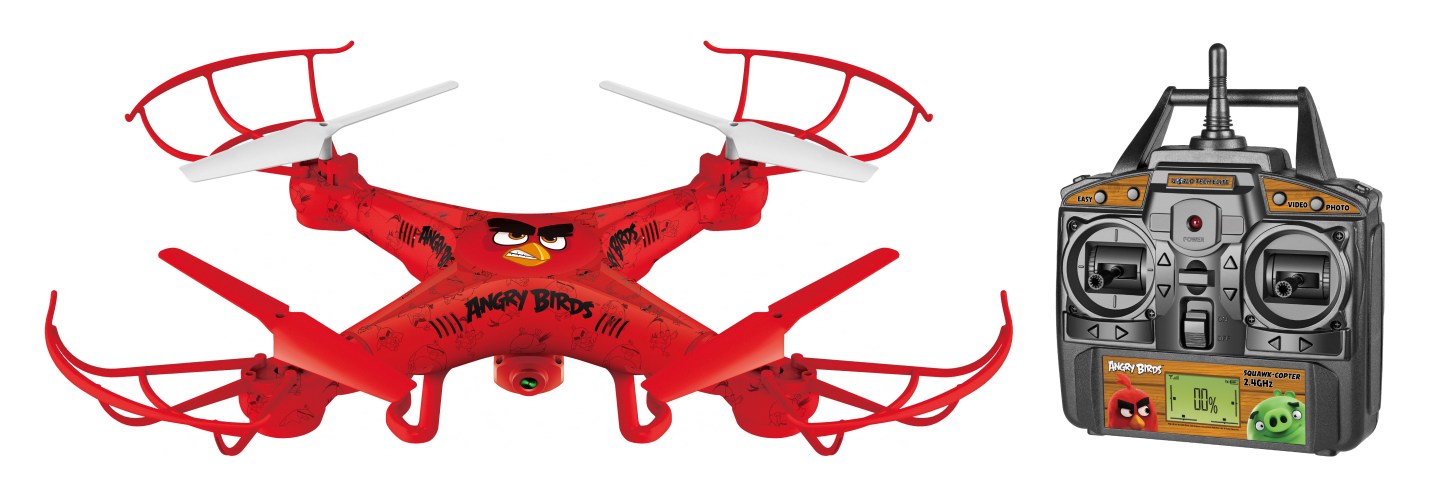 Angry Birds drone