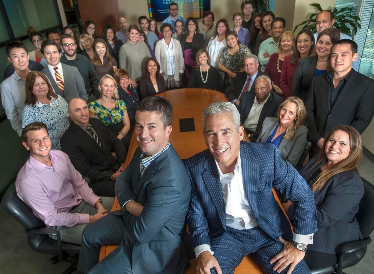 Adam Roth, top left, is the President & COO of Roth Staffing Companies. He is the son of company founder and CEO Ben Roth, top right. ///ADDITIONAL INFO: - Business.Topworkplaces.Rothstaffing.1115- shot 101615 - ANA VENEGAS, ORANGE COUNTY REGISTER Adam Roth is the President & COO of Roth Staffing Companies. He is the son of company founder and CEO Ben Roth.