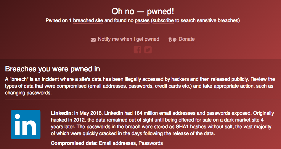 pwned screenshot