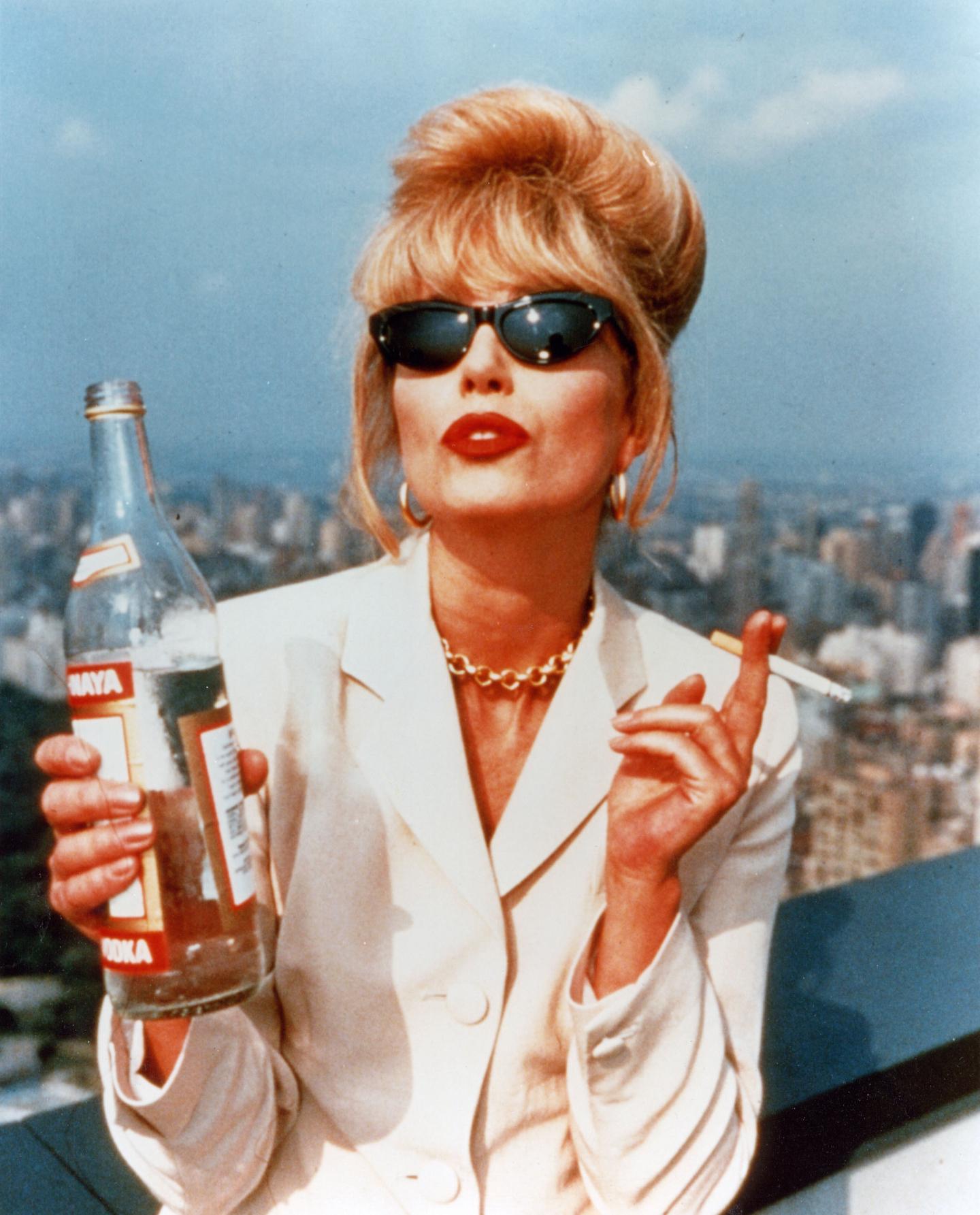 ABSOLUTELY  FABULOUS - BBC 1992 comedy sitcom with Joanna Lumley