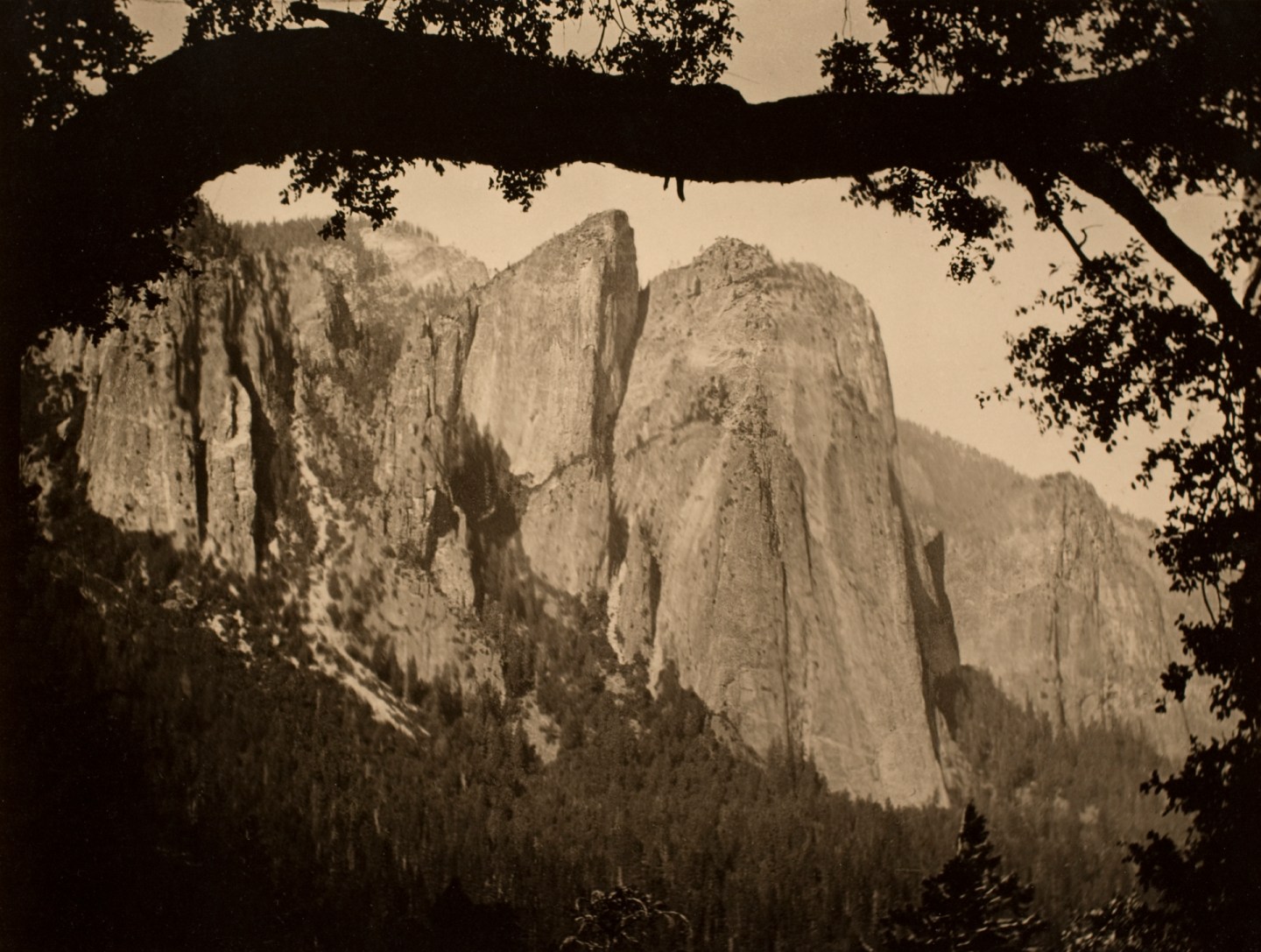 The Three Brothers, Yosemite, 1911, 1911