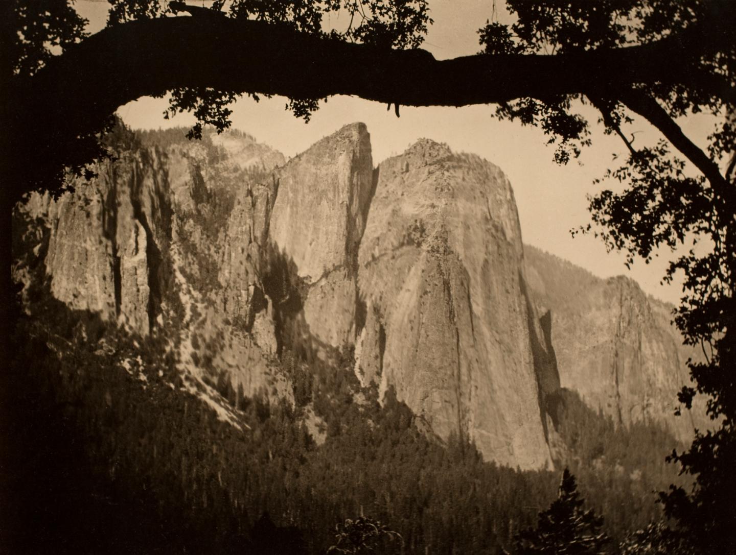The Three Brothers, Yosemite, 1911, 1911
