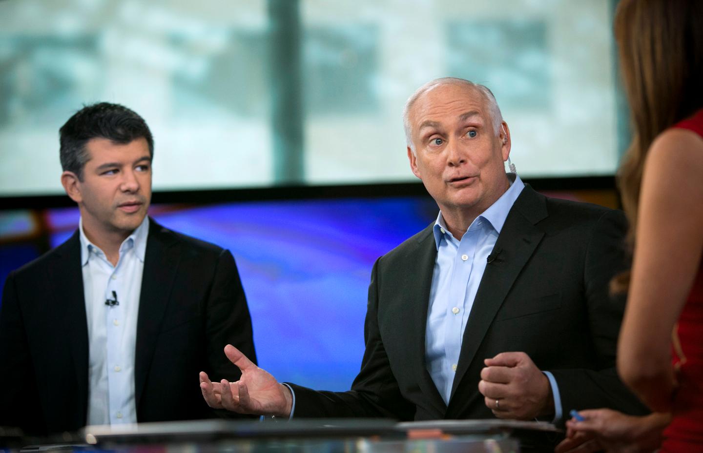 Uber Technologies CEO Travis Kalanick & American Express President Edward Gilligan Interview