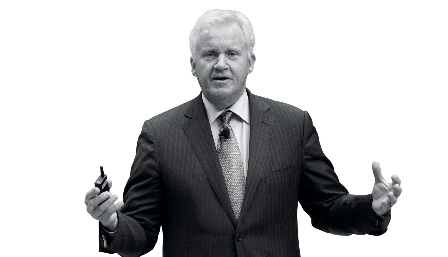 General Electric Co. Chief Executive Officer Jeffrey Immelt And Statoil ASA Chief Executive Officer Eldar Saetre Speak At Ecomagination Forum
