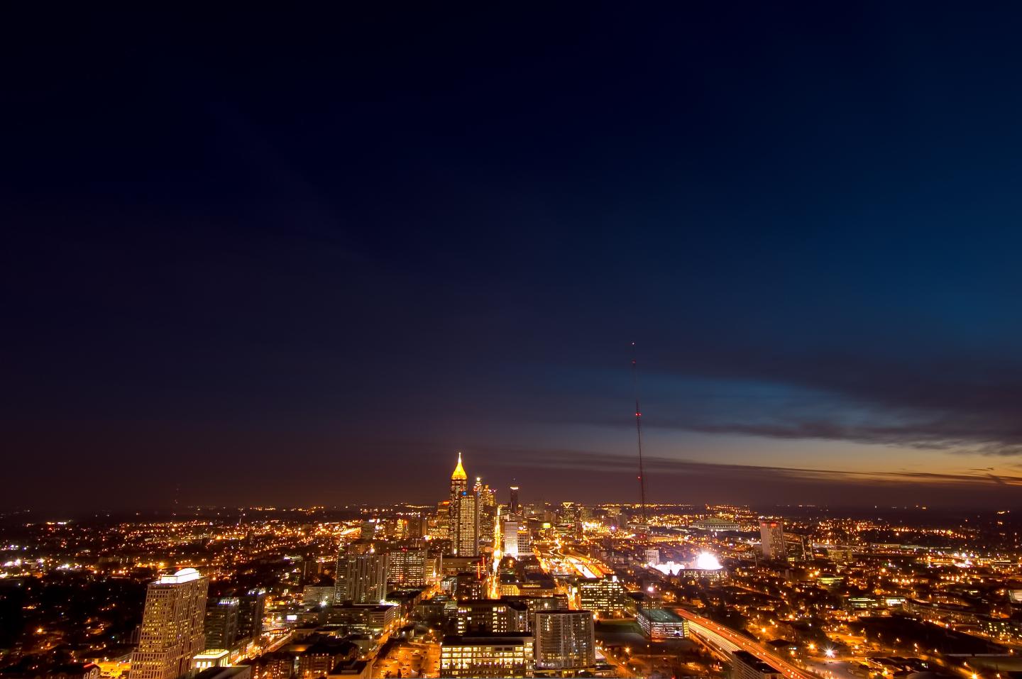 Atlanta Skyline from Atlantic Center