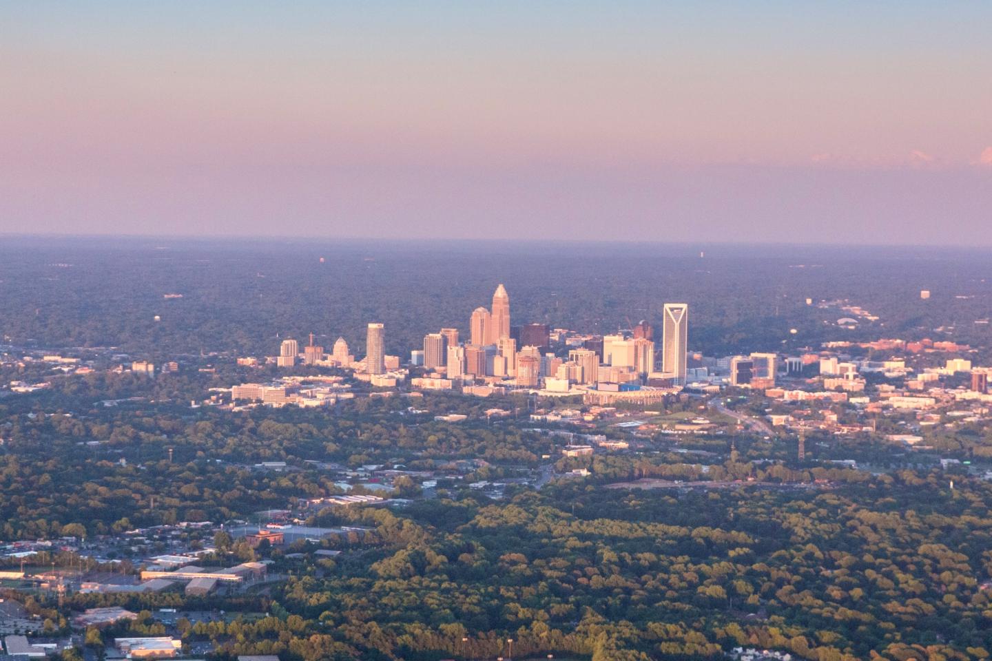 Uptown Charlotte, North Carolina Skyline