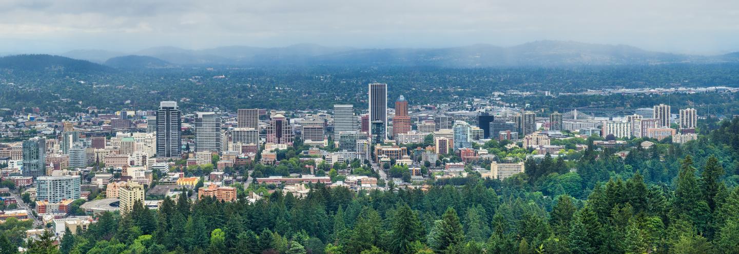 Portland Oregon Skyline