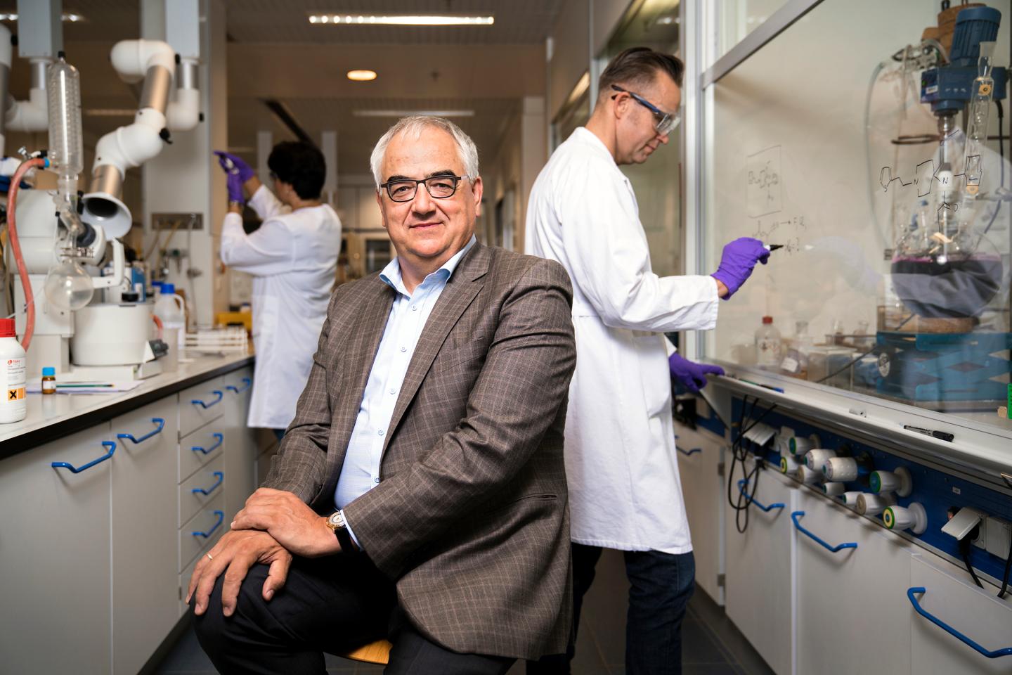 THE INNOVATOR Dr. Paul Stoffels, J&J’s chief scientific officer, photographed at J&J Beerse, Belgium. Stoffels heads up R&D and sets the “innovation agenda” across the enterprise.