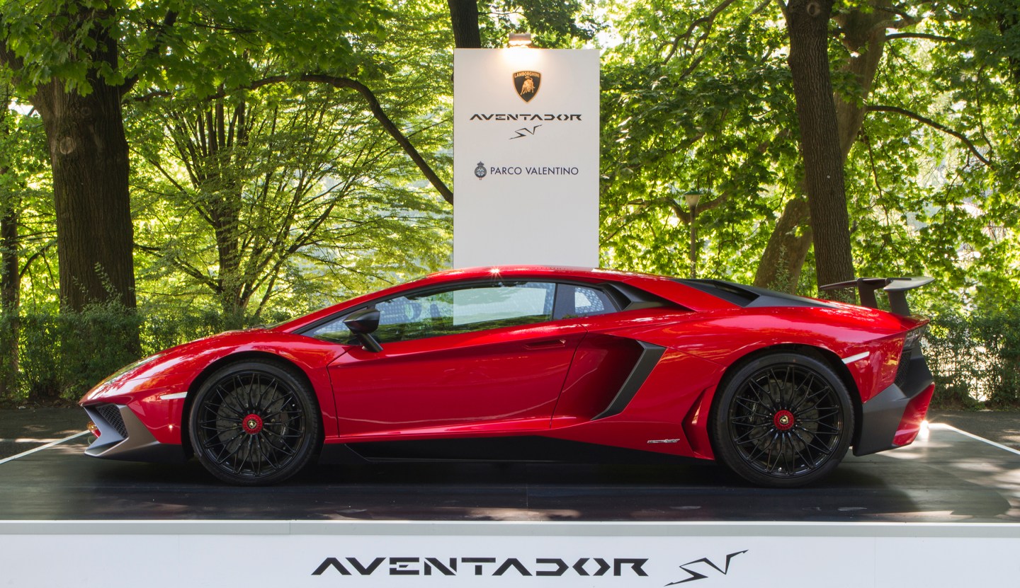 . Parco Valentino car show