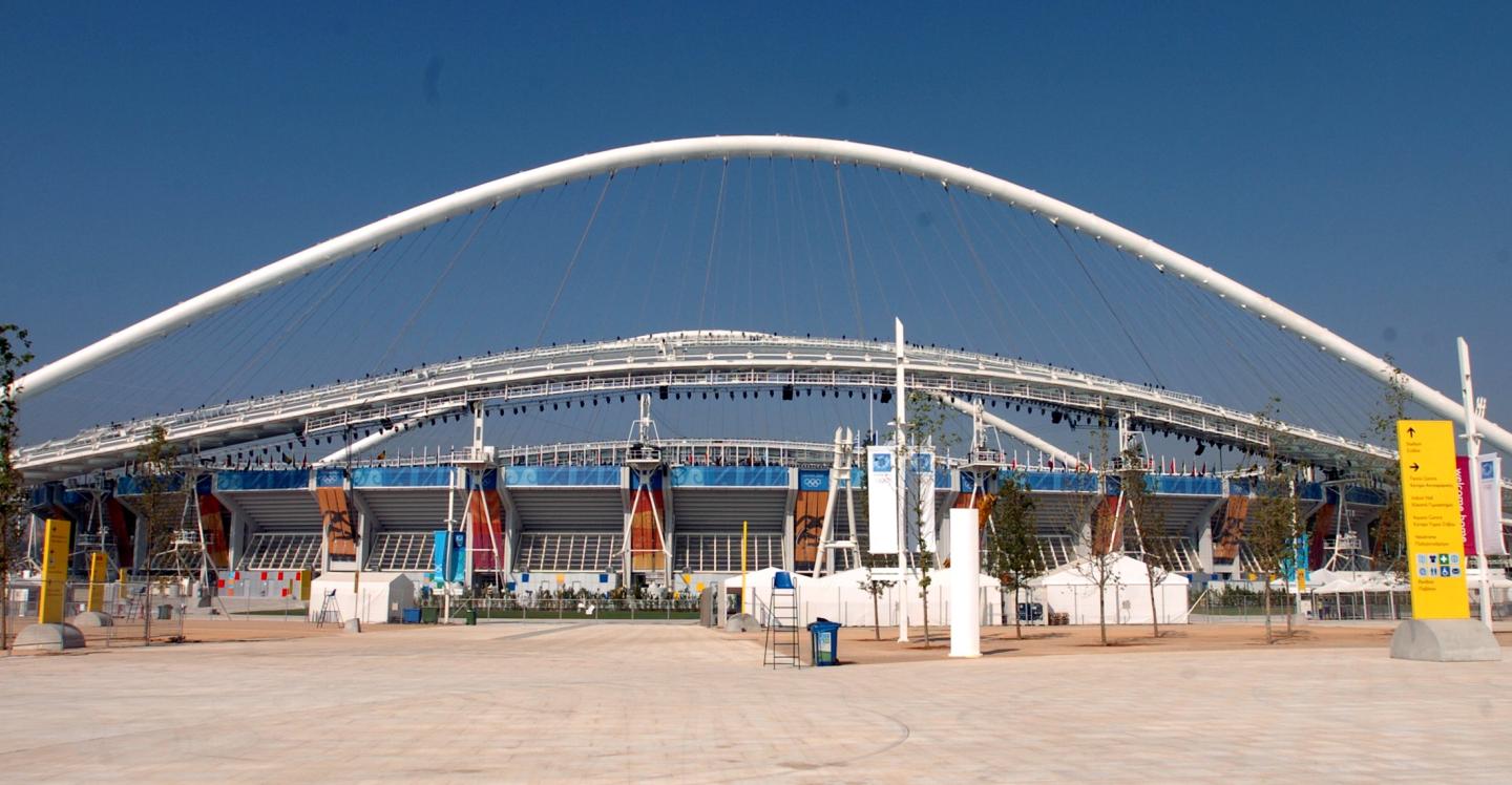 KRT STAND ALONE SPORTS PHOTO SLUGGED: OLY-STADIUM KRT PHOTO