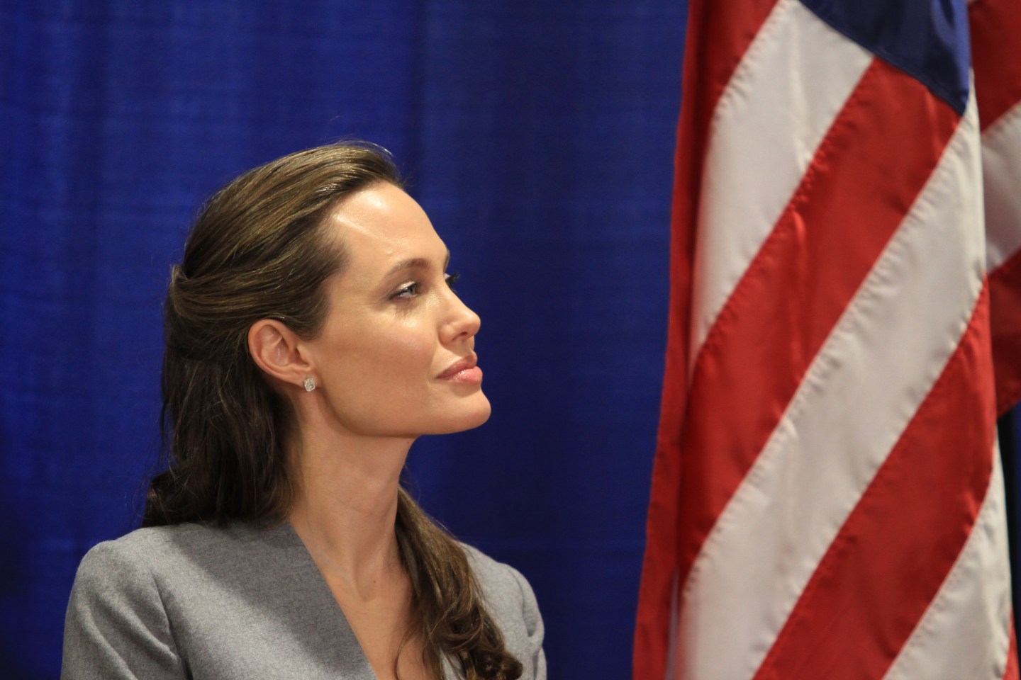 John Kerry and Angelina Jolie attend iftar reception