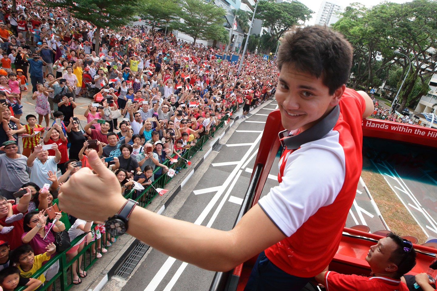 Joseph Schooling Victory Parade