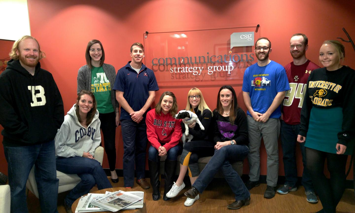 best workplaces advertising and marketing 2016- Communications Strategy Group