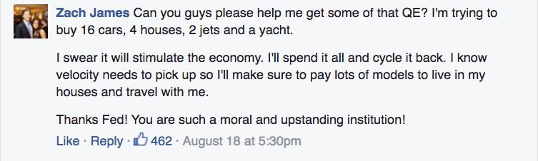 Fed on FB