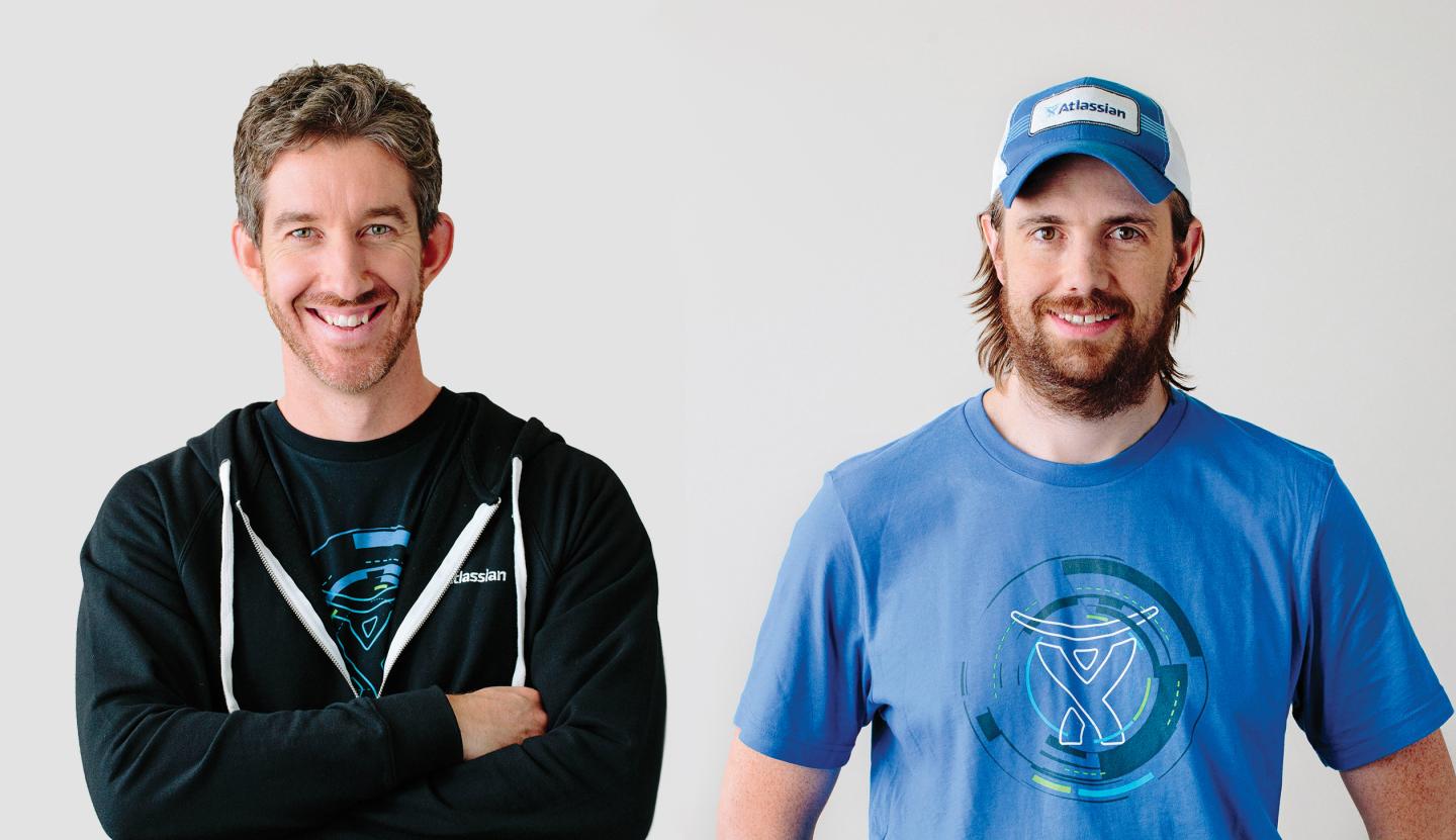 40Under40 profile Mike Cannon Brooke and Scott Farquhar